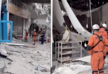 Publican imágenes de la devastación en centro comercial tras terremoto en Japón