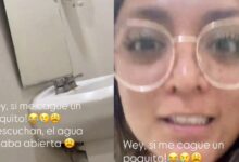 Video en baño de cine desata debate por presunta actividad paranormal