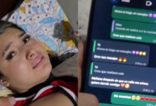 Descubre supuesta infidelidad en WhatsApp y le corta el cabello a su esposa mientras dormía