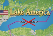Casa Blanca celebra que Google Maps cambie Lago Ontario a “Lago América” en Estados Unidos