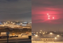 Aún se desconoce el origen de las luces rojas Tampoco se ha informado que alguna autoridad o especialista haya confirmado que las luces correspondan a algún fenómeno extraordinario. Ante la falta de información verificable, no es posible determinar el origen de las luces únicamente a partir de las imágenes.