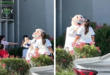 Dr. Simi deja el trabajo para saltar la cuerda con niños y termina “regañado”