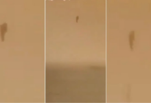 Misterioso objeto vertical captado en el cielo de Irak reabre debate sobre los OVNI